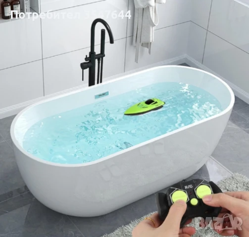 SpeedBoat, водоустойчива RC лодка за деца и начинаещи, снимка 2 - Други - 50540755