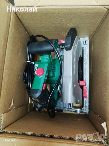 Ръчен циркуляр Parkside PHKS 1350 D3, снимка 7 - Други инструменти - 53461904