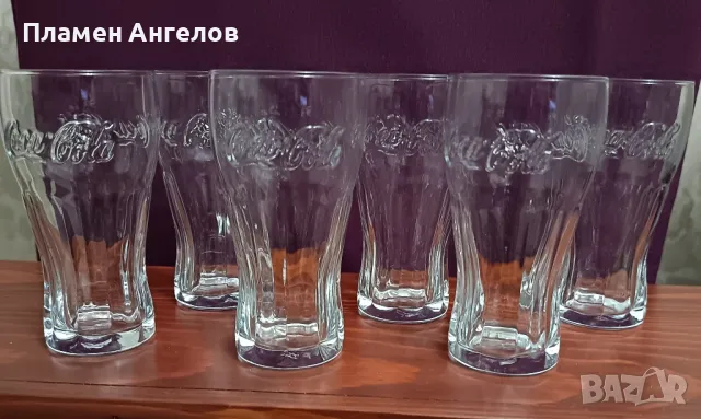 Чаши на Кока Кола оригинални, 200ml. от 6 броя. , снимка 1 - Чаши - 48228218