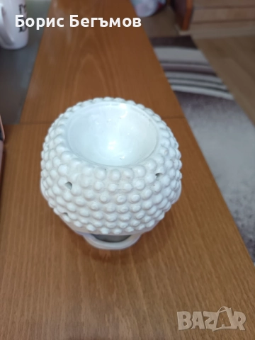Buddha Head Ceramic wax warmer oil, снимка 4 - Арт сувенири - 52369751