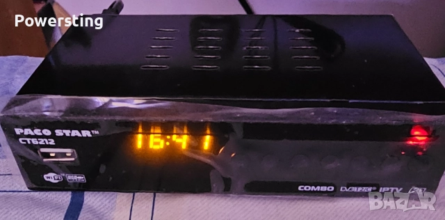 Декодер за цифрова телевизия Paco Star, снимка 3 - Приемници и антени - 52979411