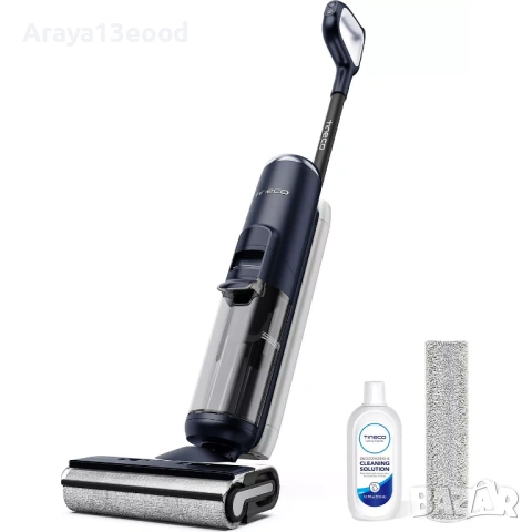 Вертикална прахосмукачка за сухо и мокро почистване Tineco Floor One S6 FlashDry Pet