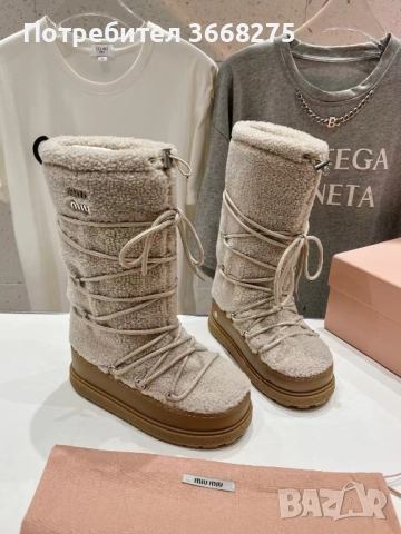 Апрески Miu Miu, снимка 7 - Дамски ежедневни обувки - 52313905