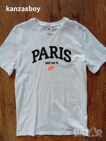 Nike Sportswear Paris Print T-Shirt - мъжка тениска р-р М, снимка 6 - Тениски - 54136737