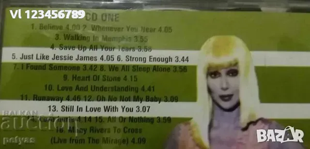 СД - CHER 'SINGLES COLLECTION ' 2CD - МУЗИКА, снимка 4 - CD дискове - 49130471