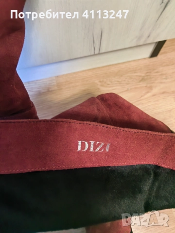 Италиански ботуши велур нови , снимка 4 - Дамски ботуши - 52065013