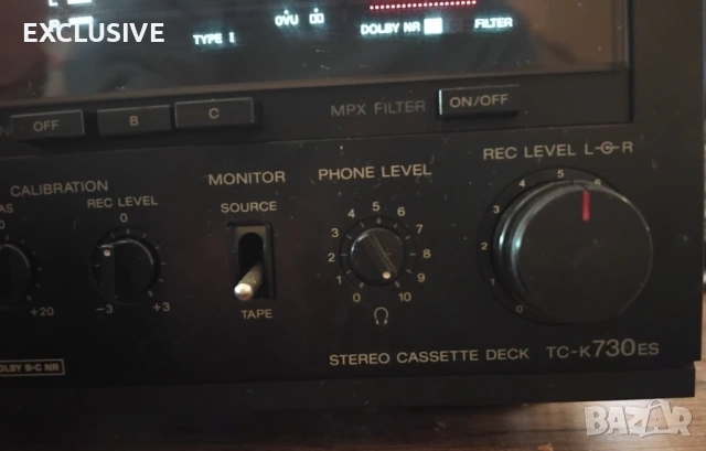 Висок клас 3 глав дек:  SONY TC-K730ES  , снимка 7 - Декове - 53769561