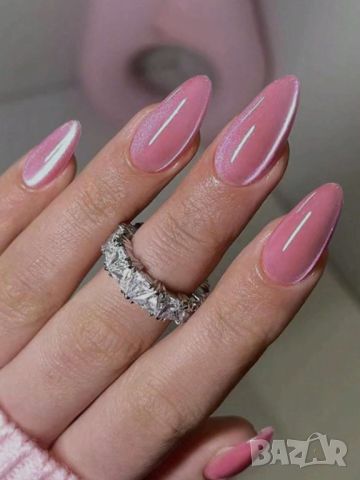 👑 💗Комплект Разкошни Press-on Изкуствени Нокти 24 броя 💋 КОД : nail1110💗 👑 💋 ➡️ 😱Уникалниииии, снимка 3 - Продукти за маникюр - 46473224