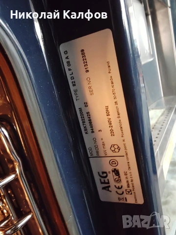 Фурна за вграждане АЕГ/AEG, снимка 9 - Печки, фурни - 53742700