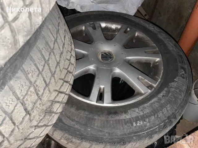 Джанти с гуми за VW 5x130, снимка 1 - Гуми и джанти - 48927175