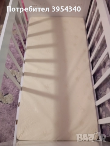 Детско легло с матрак , снимка 3 - Бебешки легла и матраци - 52795398