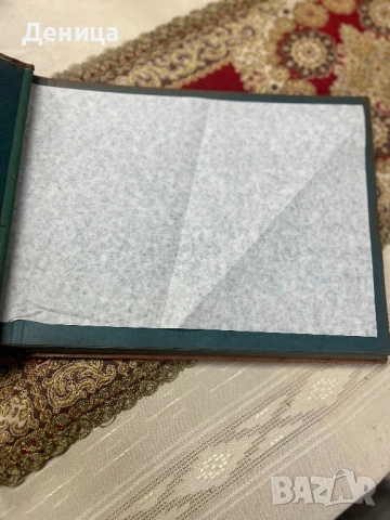 Ръчно изработен албум СБХ Естествена кожа с релефно изображение Размери-35/24.5 см Оризовата хартия , снимка 6 - Други - 53027669