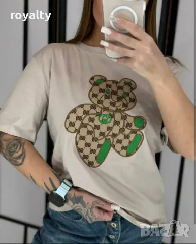 Памучни дамски тениски Gucci