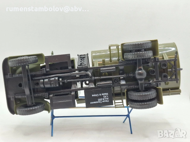 Маз АЦ-8-200, цистерна, Наши Грузовики, 1:43, снимка 5 - Колекции - 53904252