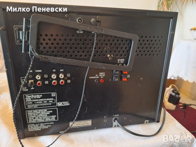 TECHNICS SA-X900 FM STEREO DOUBLE CASSETTE RECEIVER.MADE IN JAPAN., снимка 10 - Ресийвъри, усилватели, смесителни пултове - 53314044