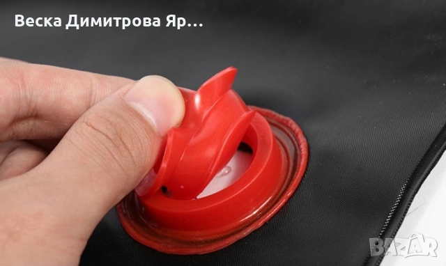 Душ за къмпинг със соларно загряване / Материали: PVC/ Обем: 20 литра/ Дължина на тръбата: 80 см., снимка 10 - Други стоки за дома - 53696943