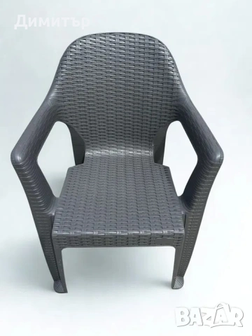 Комплект маса + 6 стола или 4 стола ратан 3 цвята и размери маси мод.2, снимка 5 - Маси - 54226410