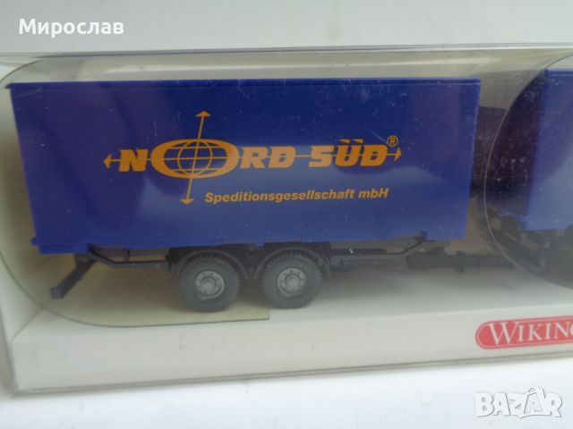  WIKING H0 1/87 MERCEDES ACTROS КАМИОН МОДЕЛ ИГРАЧКА КОЛИЧКА, снимка 4 - Колекции - 46114984