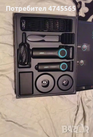 Професионален барбер комплект VGR (V-001 Pro + V-977) – почти нов!  Продавам професионален комплет, снимка 2 - Мъжка козметика - 53650498