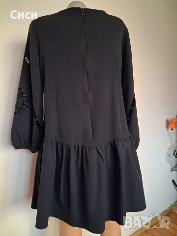 Рокля с рязане бродерия , снимка 2 - Рокли - 53701721