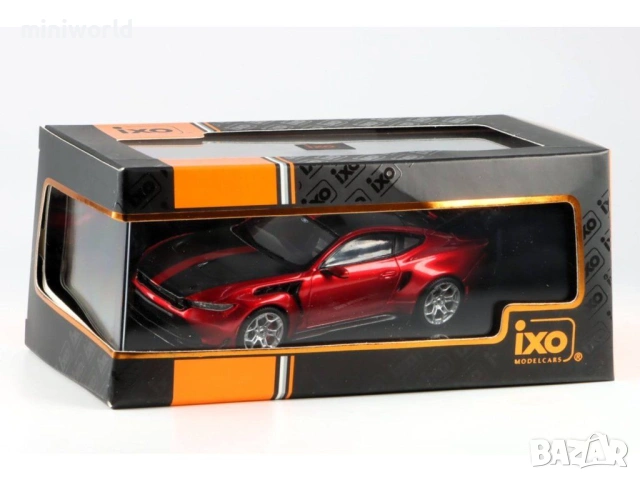 Ford Mustang CTO 2025 - мащаб 1:43 на IXO моделът е нов в PVC дисплей-кейс, снимка 3 - Колекции - 54280633