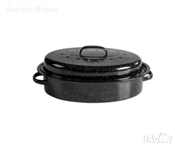 Ростер с мраморно покритие, снимка 3 - Съдове за готвене - 51050108