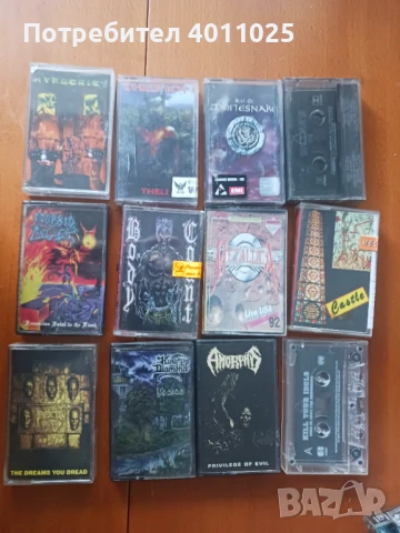 Лот 90 оригинални метал касетки, снимка 6 - Аудио касети - 50738443