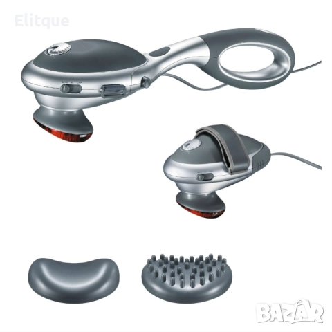 Ръчен масажор с инфрачервено загряване 2в1, снимка 2 - Масажори - 52787194