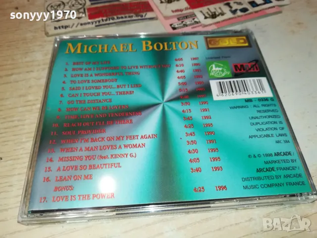 MICHAEL BOLTON CD 0212240942, снимка 12 - CD дискове - 48185749