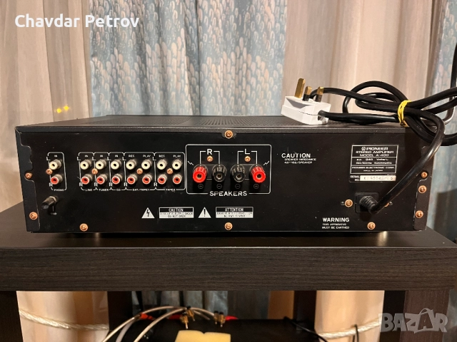 Линеен усилвател Pioneer A400, снимка 6 - Ресийвъри, усилватели, смесителни пултове - 52596612