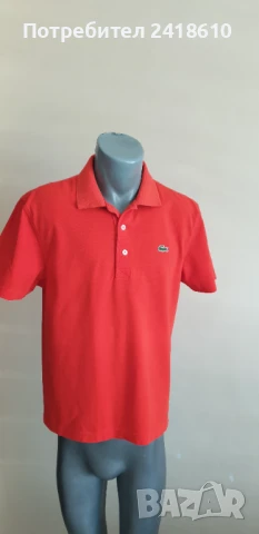 Lacoste Sport Pique Cotton Mens Size 5 - L ОРИГИНАЛ! Мъжка Тениска!, снимка 2 - Тениски - 50938187