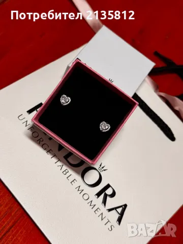 Обеци Пандора Валс Pandora , снимка 11 - Обеци - 49920360