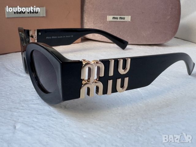 Miu 2024 слънчеви очила с лого , снимка 11 - Слънчеви и диоптрични очила - 45504476