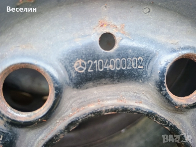 Продавам джанти за Мерцедес , снимка 3 - Гуми и джанти - 52719279