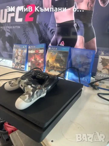 Sonyy PS 4 500gb 2 джойсника 5 игри, снимка 6 - Други - 48044358