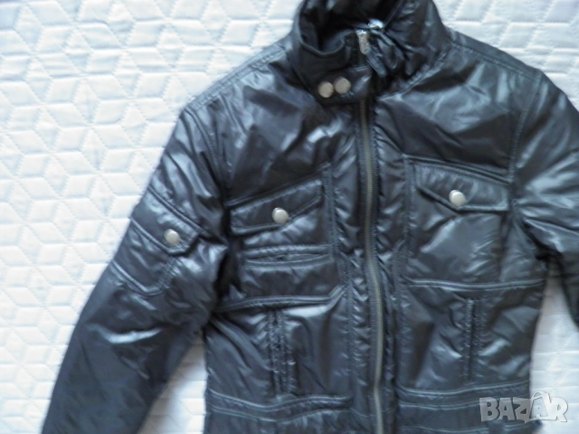 Miss Sixty оригинално дамско черно дълго яке М, снимка 4 - Якета - 54288760