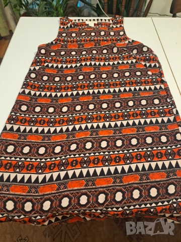 H&M рокля с геометричен десен – размер EUR 36 / US 6, снимка 3 - Рокли - 52059545