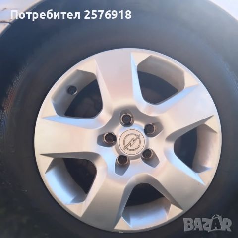 Джанти железни с тазове 16", снимка 3 - Гуми и джанти - 46060132