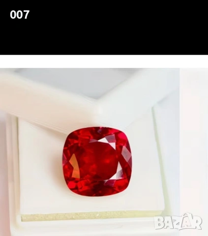 РУБИН 7.99mm, 3ct с AGL сертификат