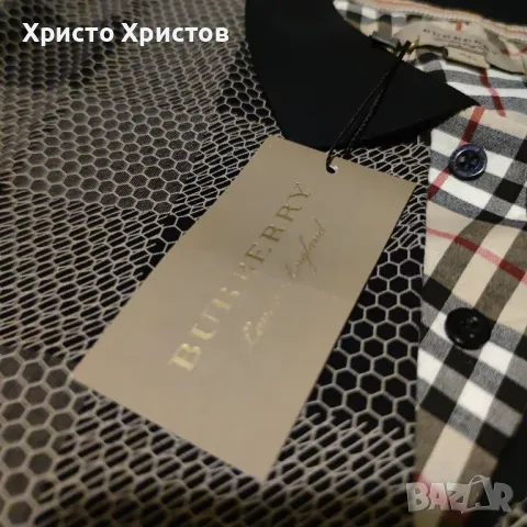 Мъжка луксозна блуза BURBERRY XL, снимка 2 - Тениски - 46852585