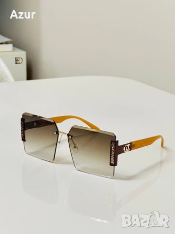 Слънчеви очила с UV400 защита с калъф и кутия Balmain 🕶 Chanel Код D279 - Различни цветове, снимка 4 - Слънчеви и диоптрични очила - 46463201