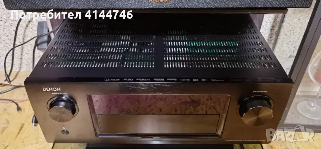 Като НОВ Denon X4100W Dolby Atmos/Auro 3D Receiver/Ресивър, снимка 3 - Ресийвъри, усилватели, смесителни пултове - 50351546