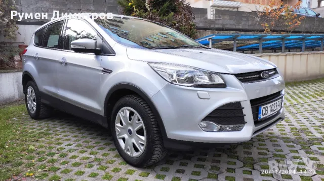 Продавам Ford Kuga II от 2013г., единствен собственик, с теглич, снимка 1 - Автомобили и джипове - 48048092