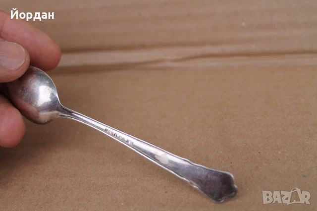 Сребърна лъжичка , снимка 5 - Колекции - 50645950