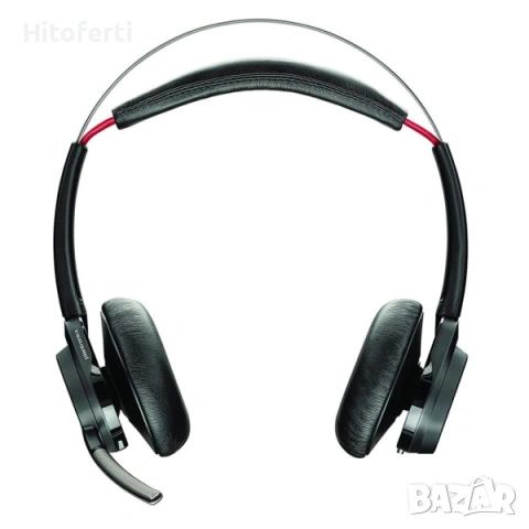 Безжични слушалки Plantronics – Voyager Focus UC, ANC, черни, снимка 3 - Слушалки и портативни колонки - 53772719