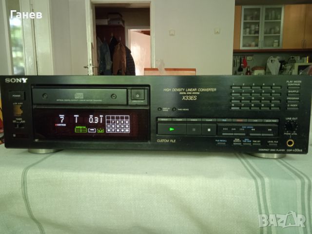 CD Player SONY CDP-X33ES, снимка 2 - Декове - 46005075