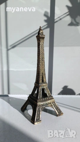 Vintage, метална статуетка на Айфеловата кула. , снимка 4 - Статуетки - 53817859