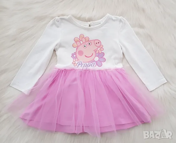 Детска рокля  Peppa Pig 9-12 месеца , снимка 8 - Бебешки рокли - 49672798