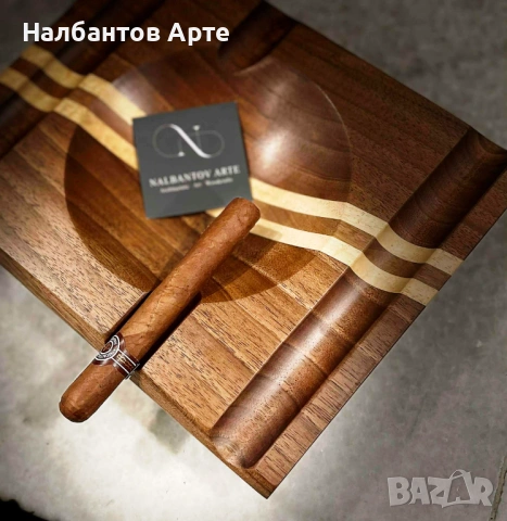 Пепелник за пури - ръчна изработка, снимка 2 - Декорация за дома - 53900122