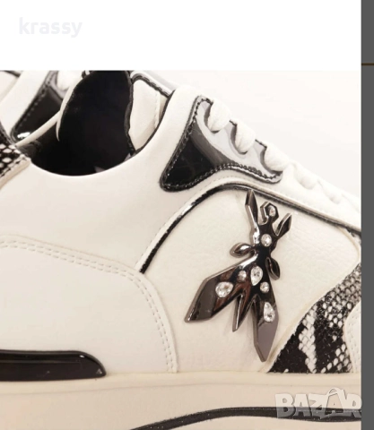 НОВИ страхотни големи дамски маратонки/сникърси Patrizia Pepe (номер 40), снимка 3 - Маратонки - 52409283